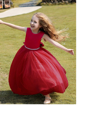 Темно-червона сукня SHEIN (366090667)