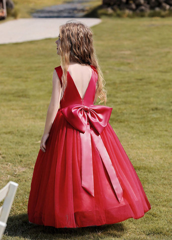 Темно-червона сукня SHEIN (366090667)