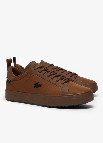Коричневі кеди Lacoste Powercourt