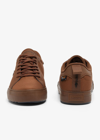 Коричневі кеди Lacoste Powercourt