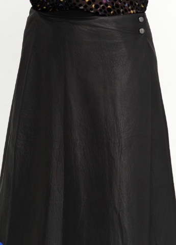 Черная кэжуал однотонная юбка 3.1 Phillip Lim миди
