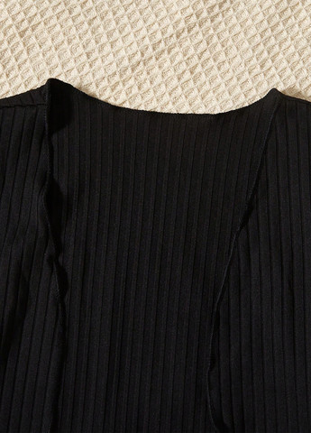 Черно-белый демисезонный костюм (кардиган, сарафан) с платьем SHEIN