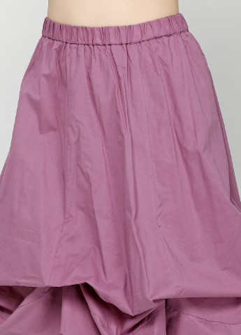 Сиреневая кэжуал однотонная юбка B.P.C. миди