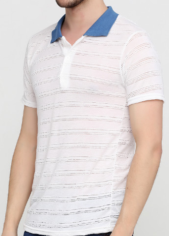 Молочная футболка-поло для мужчин Chiarotex фактурная