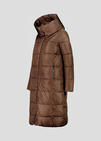 Коричневая зимняя куртка CMP WOMAN COAT ZIP HOOD