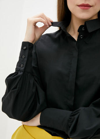 Чорна демісезонна блузи ZUBRYTSKAYA