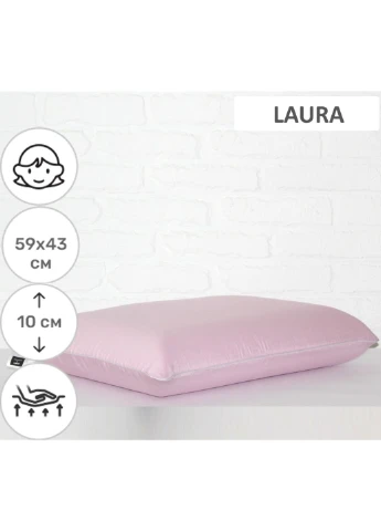 Подушка ортопедическая №6075 Delicate satin Laura WoMen 59х43х10 (2200003262292) Mirson (254072372)