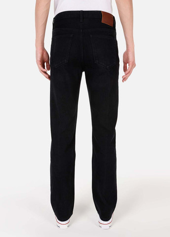 Черные демисезонные прямые джинсы Colin's