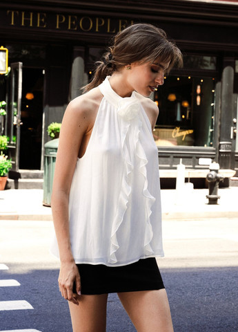 Белая блуза Gepur