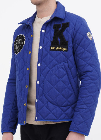 Синяя демисезонная куртка No Brand