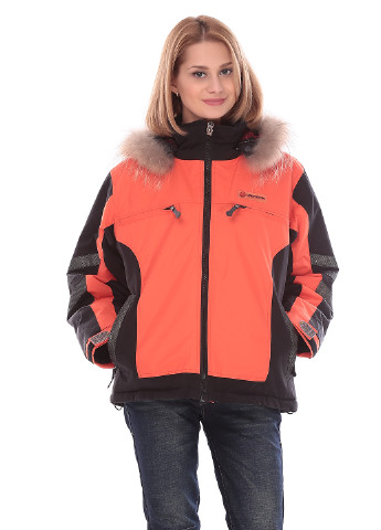 Оранжевая зимняя куртка Snow Apex Skyway