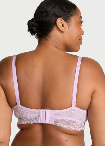 Бузковий бралетт бюстгальтер Victoria's Secret без кісточок поліамід