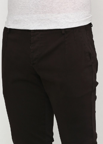 Темно-коричневые кэжуал демисезонные зауженные брюки Xagon Man