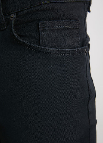 Черные демисезонные скинни джинсы Trendyol