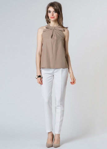 Світло-коричнева літня блуза OKS by Oksana Demchenko