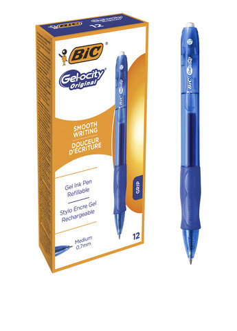 Гелевая ручка (12 шт.), 0,5 мм Bic (286213405)