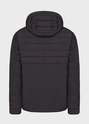 Чорна демісезонна куртка 32k3247-u901 CMP MAN JACKET HYBRID ZIP HOOD