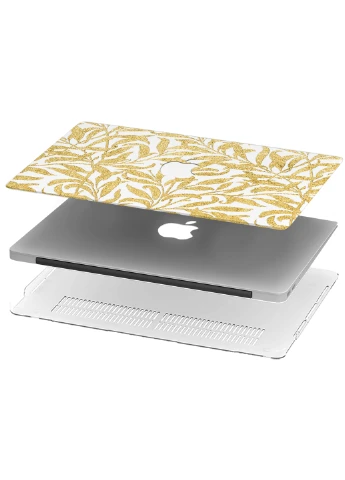 Чехол пластиковый для Apple MacBook Pro 16 A2141 Золотые листья (Golden leaves) (9494-2363) MobiPrint (218865687)