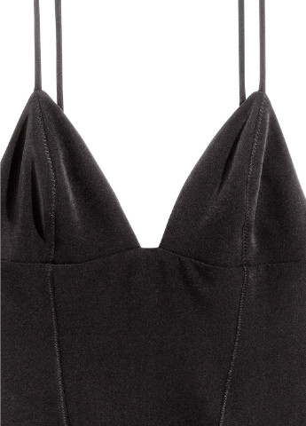 Чорна кежуал плаття, сукня H&M однотонна