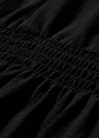 Черное кэжуал платье клеш C&A однотонное