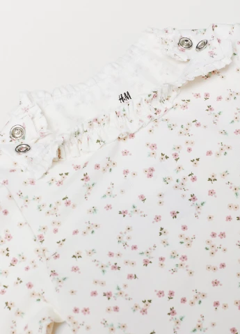 Светло-розовый демисезонный комплект (боди, леггинсы) H&M