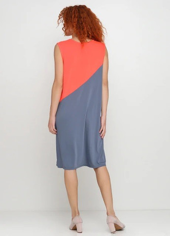 Комбінована кежуал сукня а-силует DKNY колор блок