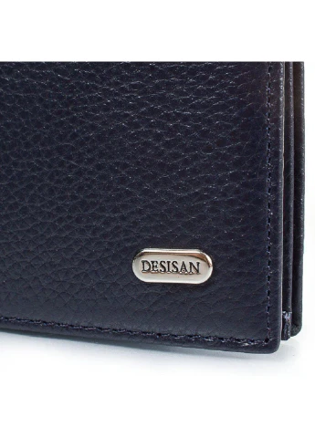 Чоловіча шкіряна обкладинка для паспорта 9,5х13,8х2 см Desisan (212705575)