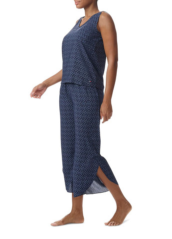 Синяя всесезон пижама (майка, брюки) Tommy Hilfiger