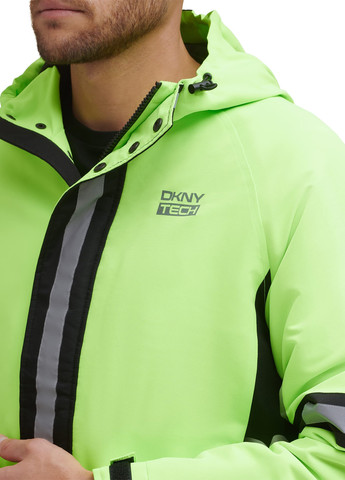 Салатова демісезонна куртка DKNY