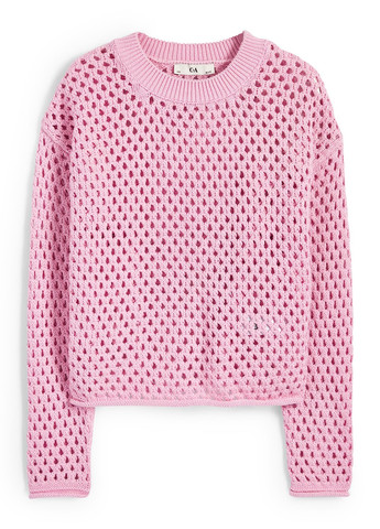 Рожевий демісезонний джемпер джемпер C&A