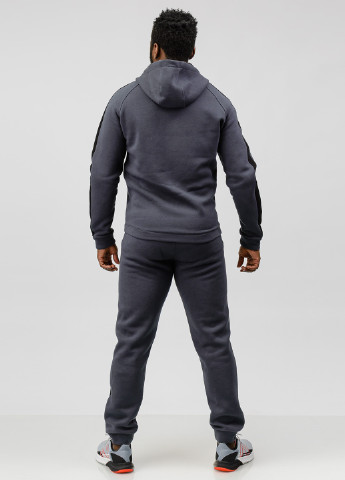 Сірий демісезонний костюм (толстовка, штани) брючний GF SPORT