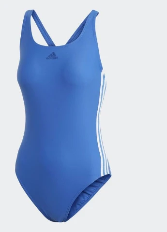 Синий летний купальник adidas