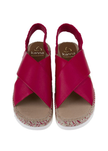 Красные босоножки KANNA