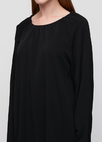 Блуза Cos с длинным рукавом чёрная кэжуал