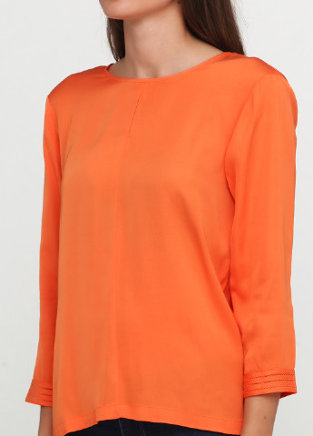 Оранжевая демисезонная блуза Once
