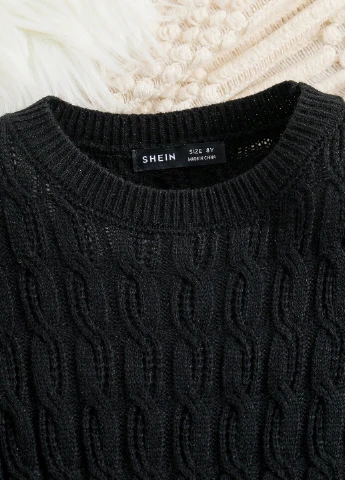 Чёрное платье SHEIN (311676978)