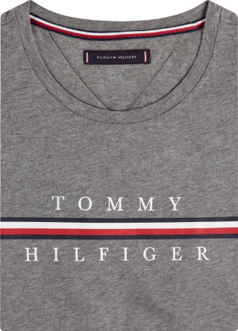 Серая футболка Tommy Hilfiger