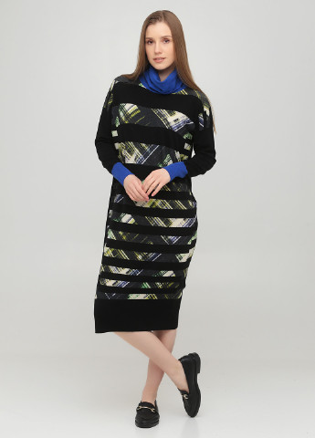 Женское демисезонное Платье платье-свитер Angelo Marani с абстрактным узором