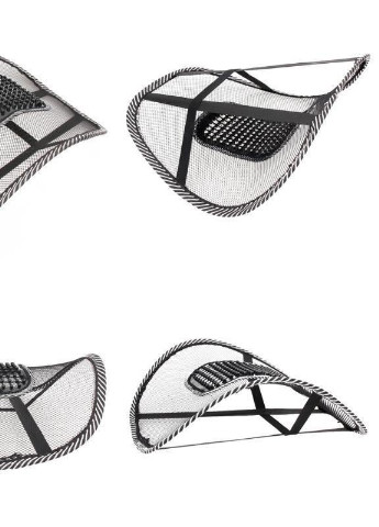 Ортопедична спинка з масажером на крісло та авто сидіння підставка для спини + ніж кредитка No Brand (251471821)