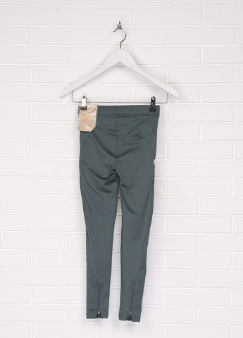 Серо-зеленые демисезонные леггинсы H&M