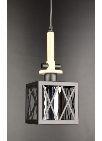 Люстра потолочная подвесная в стиле LOFT (лофт) 12302/1-gr Черный 40х16х16 см. Sunnysky (253528070)