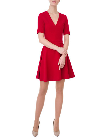 Красное кэжуал платье Trussardi Jeans