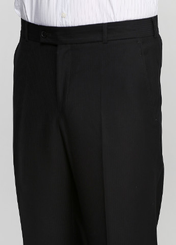 Чорний демісезонний костюм (піджак, брюки) брючний Federico Cavallini