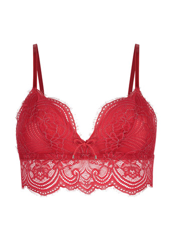 Червоний бюстгальтер Hunkemoller без кісточок поліамід