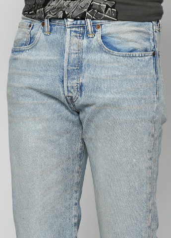 Голубые демисезонные джинсы Levi's