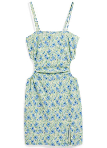 Комбинированное кэжуал платье C&A с цветочным принтом