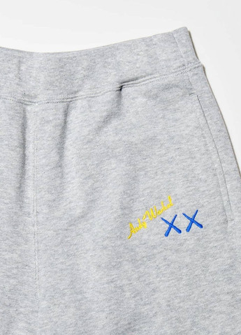 Светло-серые спортивные, кэжуал демисезонные джоггеры брюки Uniqlo