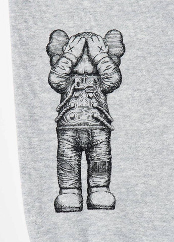 Светло-серые спортивные, кэжуал демисезонные джоггеры брюки Uniqlo