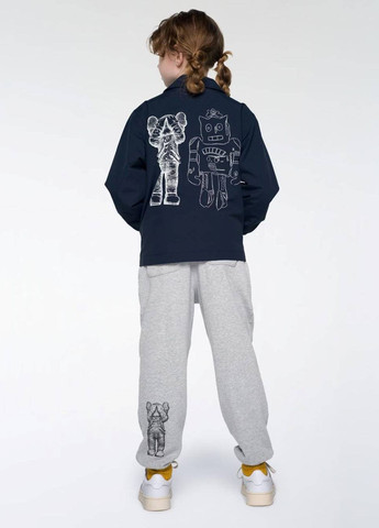 Светло-серые спортивные, кэжуал демисезонные джоггеры брюки Uniqlo