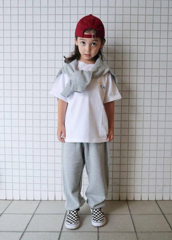 Светло-серые спортивные, кэжуал демисезонные джоггеры брюки Uniqlo